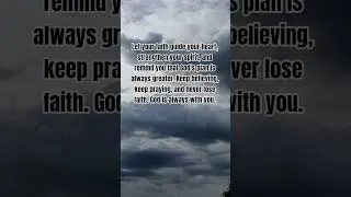 Faith in God | Trust His Plan and Never Give Up #godblessyou #godbless #shorts