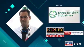 Mfg of  Reprocessed Granules | Shree Krishna Industries | HIPLEX 2023 | Hybiz Now