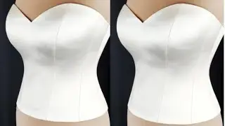 Classic Sweetheart Bustier Top Pattern