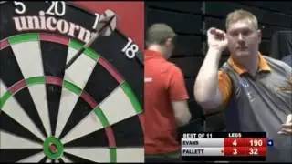 2016 Players Championship #15 - Ricky Evans vs David Pallett