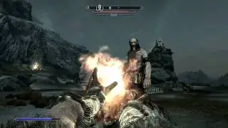 Skyrim HOW TO KILL A GIANT AT LOW LEVEL