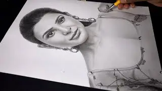 How to draw Samantha Akkineni 🔥❤️ | Ep 5 Cloth Shading