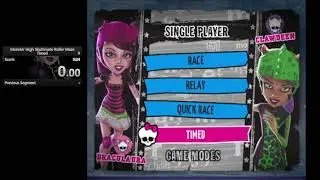 Monster High Skultimate Roller Maze Timed Wii Emu Speedrun Scaris 3:15 ( FORMER WR)