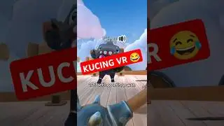 kucing VR #shorts #vr #vrgames #vrgaming #lucu #kocak #ngakak #rikiken