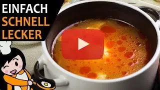 Einfache Eiersuppe - Rezept Videos