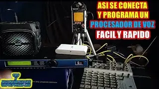 🔥PROGRAMA y CONECTA tu PROCESADOR de VOZ🎤RAPIDO y FÁCIL 😉👌APARATO muy CONOCIDO por SONIDEROS en🇲🇽