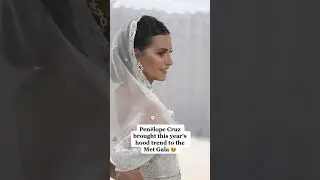 Penelope Cruz brought this year's hood trend to the Met Gala 😍 #MetGala2023