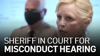 Santa Clara County Sheriff in Court to Face Misconduct Allegations