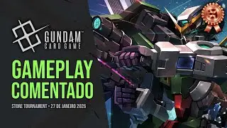 GAMEPLAY COMENTADO • GUNDAM CARD GAME • TORNEIO SEMANAL 27 DE JANEIRO • #gundamcardgame