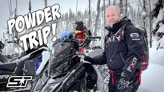Epic Mountain Snowmobiling Adventures at Grizzly Lodge!