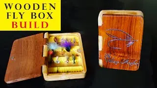Beautiful Custom Fly Box - cnc router projects that sell
