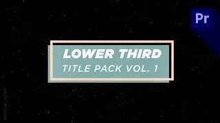 Self-Resizing Lower Thirds You'll Actually Use