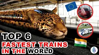 Top 6 Fastest Train in the world - SuperFast Train - 2021 - (हवा की गति को पार कर रही ट्रेन)