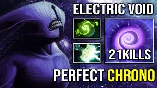 How to use the perfect chrono on faceless void with hard carry nullifier build for easy MMR Dota 2