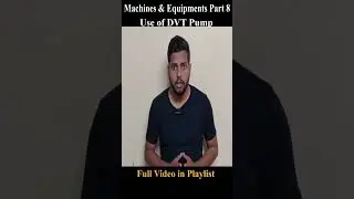 Use of DVT Pump  II Hospital Machine & Equipment Part 8 II  #hospital #hospitalequipment