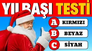 🎄❄️ Yılbaşı Bilgi Yarışması 🎅 Eğlenceli Sorular ve Cevaplar 🎁 Ne Kadar Hazırsın? 🌟