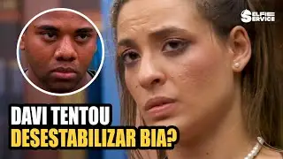 BBB 24: DAVI E BIA BRASIL DISCUTEM APÓS FALA POLÊMICA | #SelfieService