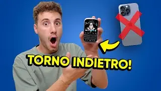 LASCIO iPHONE per TORNARE A BLACKBERRY CURVE e BlackBerry OS!