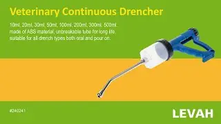 3 -Veterinary Continuous Drencher, Automatic Drenching Gun, Vaccin Continuous Drencher