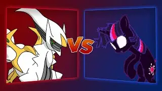 MUGEN Battle - Arceus vs Nightmare Sparkle