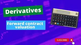 Forward contract valuation