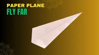 SECRET‼️ LONG-FLYING & STABLE Paper Airplane Origami Paper Airplane