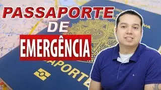 PASSAPORTE EM 24H!  COMO TIRAR PASSAPORTE DE EMERGENCIA.