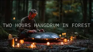 Forest Handpan Music 🌲 Deep Calm • Meditation • Focus • Healing Nature Sounds