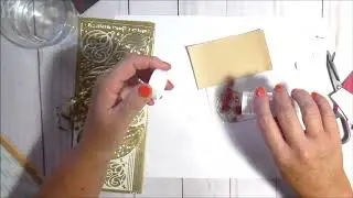 Christmas Card - Elizabeth Craft Designs Peels Offs
