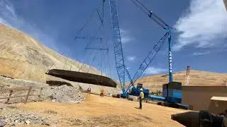 The Lampson Transi-Lift LTL-1100 performing work at a mine in Utah