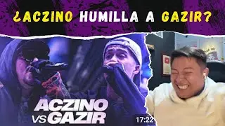 GAZIR QUEDA EXPUESTO tras enfrentarse a ACZINO en FMS 🚨🎤