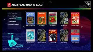 Atari Flashback Gold 8 - List of Games