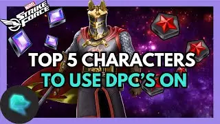 Updated Graphic! | Top Characters To Spend DPC's on | Marvel Strike Force | MSF