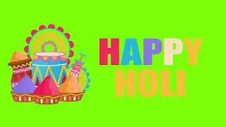 Vibrant and Joyous Holi Festival of Colors in VFX 4K | Chromatic Cinema