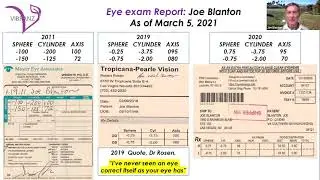 Self Healing My Eyes Joe Blanton, The Red Laser Guy, using Frequencies for optimal eye health vision