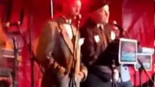 LAUREL & HARDY WITH KARAUKE - Mrs Robinson (Polka Tent, Bestival, 7th September 2013)