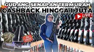 🛑LIVE STREAMING GENESIS AIR RIFLE 🎯 PROMO SENAPAN ANGIN MURAH SPESIAL JANUARI CELL🔥‼️