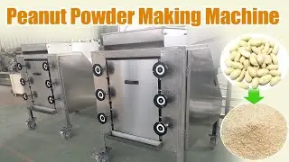 🥜Peanut Powder Grinder for Bakery & Snacks | Industrial Nut Milling Machine#peanutpowder