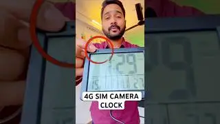 4G 5G Sim CAMERA Clock