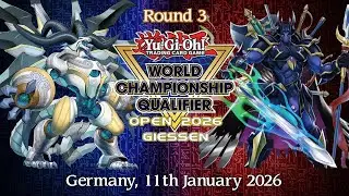 WCQ OPEN GIESSEN │ Branded Dracotail VS D/D/D │ Round 3 Yu-Gi-Oh! January 2026