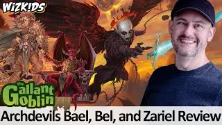 Archdevils: Bael, Bel, and Zariel Minis Review - Icons of the Realms - WizKids Prepainted