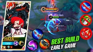 CHOU BEST BUILD 2023 FOR  3 ITEM EARLY GAME!! 🔥 (MUST TRY) TOP GLOBAL CHOU EMBLEM AND BUILD - MLBB