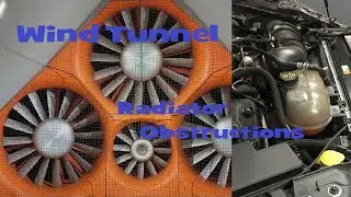 Race Louvers - Wind Tunnel Radiator Obstruction Testing