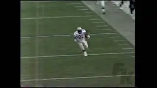 Jon Vaughn Epic Kickoff Return Touchdown 1994 vs San Diego