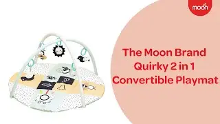 The MOON Brand Quirky 2-in-1 Convertible Playmat & Storage Bag - Sense of Organs