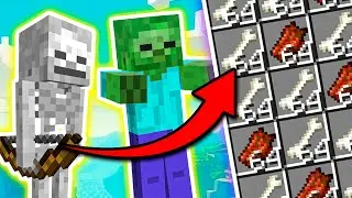 📌 Granja con SPAWNER &iexcl;F&Aacute;CIL! de Zombies y Esqueletos Minecraft Bedrock 1.21