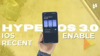Установите Hyper OS 3.0 &mdash; новый системный лаунчер 🔥 &mdash; получите меню последних приложений в стиле iOS