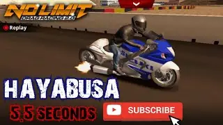 HAYABUSA 5.5 SECONDS TUNE | NO LIMIT DRAG RACING 2.0