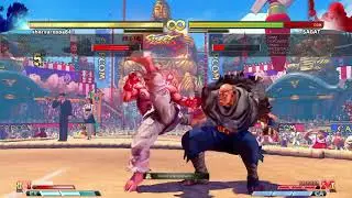 STREET FIGHTER V kage 21 hits combo vskill2