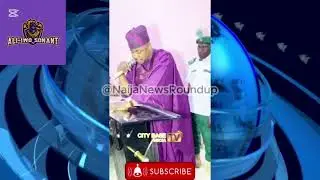MC Oluomo Delivering Speech In English At NURTW Conference (Video)